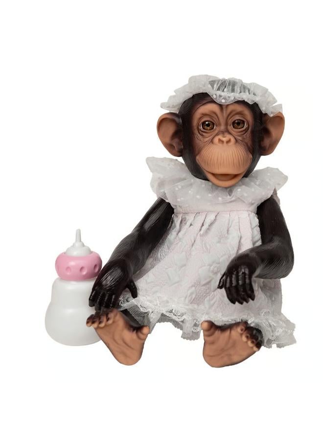 Ramez Galal Monkey Doll with Pacifier - Image 2
