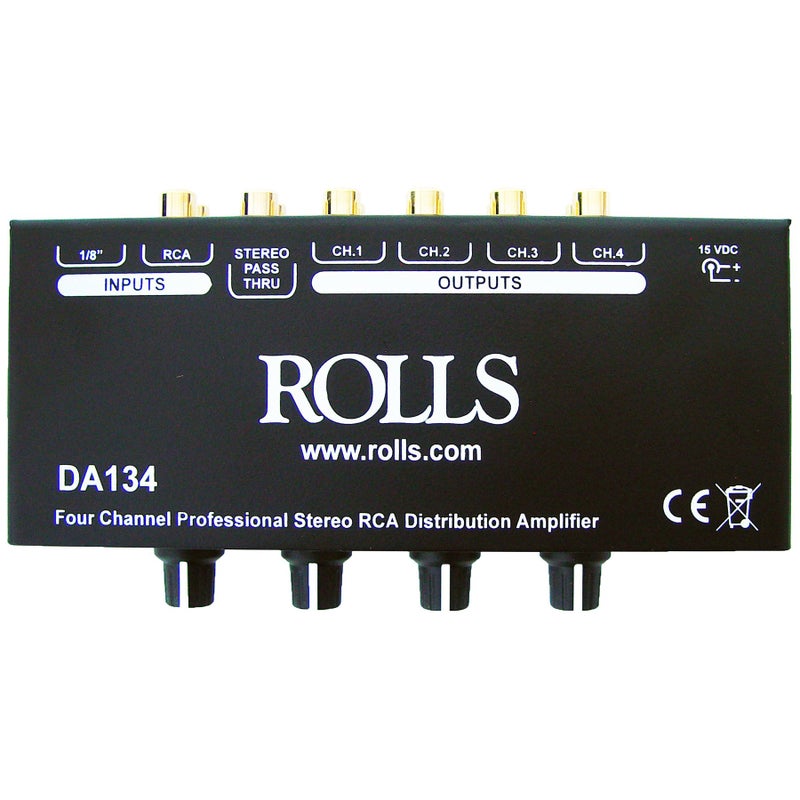 Rolls DA134 4-Channel Distribution Amplifier - Image 3