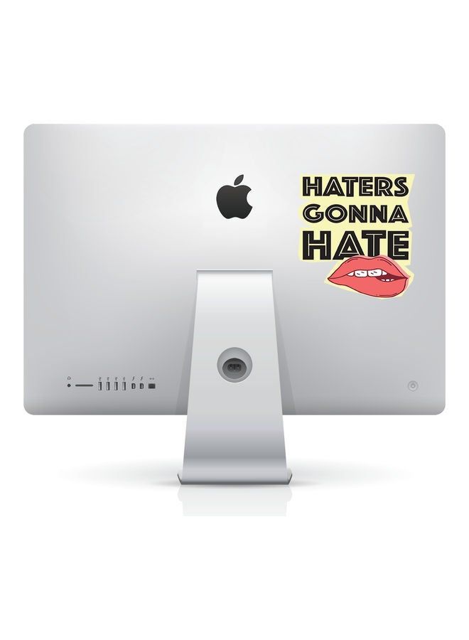 RKN Hater Gonna Hate Vinyl Sticker For College Stationary Notebook 6inch - Image 2