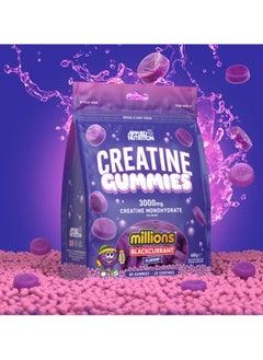 Applied Nutrition Pure Creatine Gummies Millions Blackcurrant 20 Servings  - Image 2