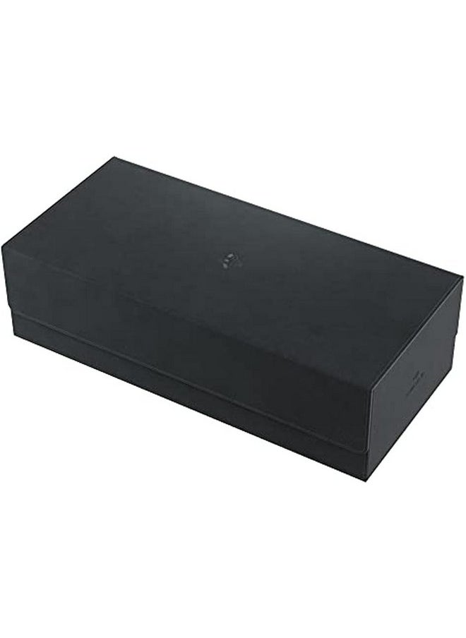 Gamegenic 100+ Convertible Deck And Game Accessories Box | Double-Sleeved Card Storage & Protector | Nexofyber Surface | Holds Up To 1,000 Cards | Black Color | Made By Gamegenic  - Image 2