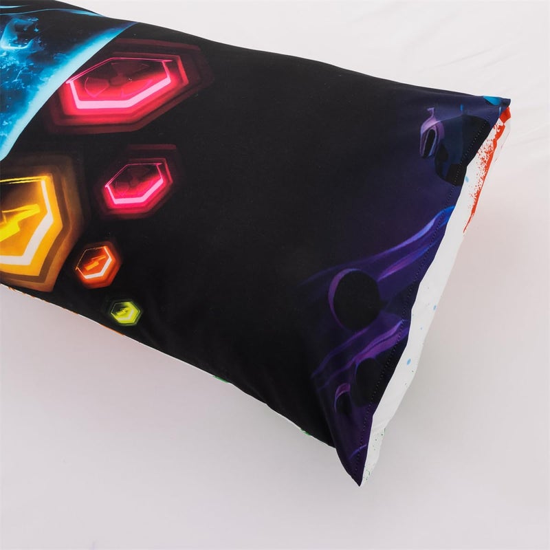 NTBED Space Gaming Body Pillow Cover Universe Game Console Microfiber Pillowcase with Envelope Closure for Kids Boys Adults,(20"x54",Multi) - Image 5