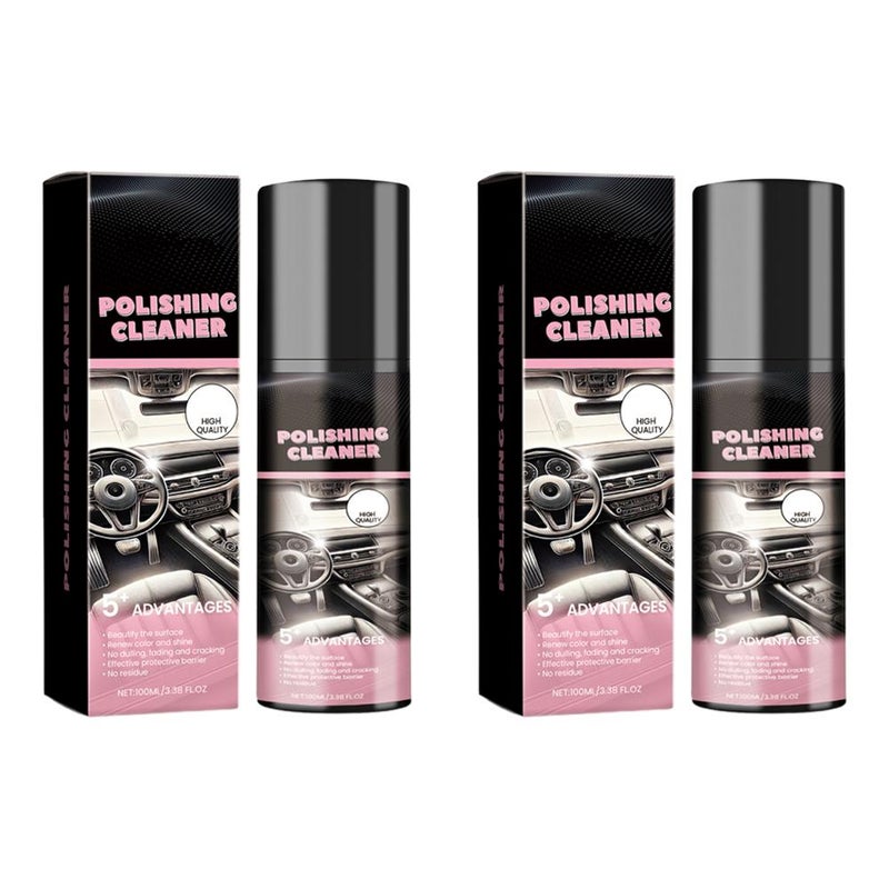Car interior polishing compound: polishes, revitalizes, removes dirt, maintains, and protects car interiors. - Image 3