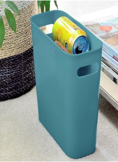 Youngever 1.5 Gallon Slim Trash Can, Plastic Garbage Container Bin, Small Trash Bin with Handles for Home Office, Living Room, Study Room, Kitchen, Bathroom (Teal) - pzsku/ZEA079AAA084443DF9D13Z/45/_/1692791573/ccc211e1-3502-409e-96c9-1831537a892b