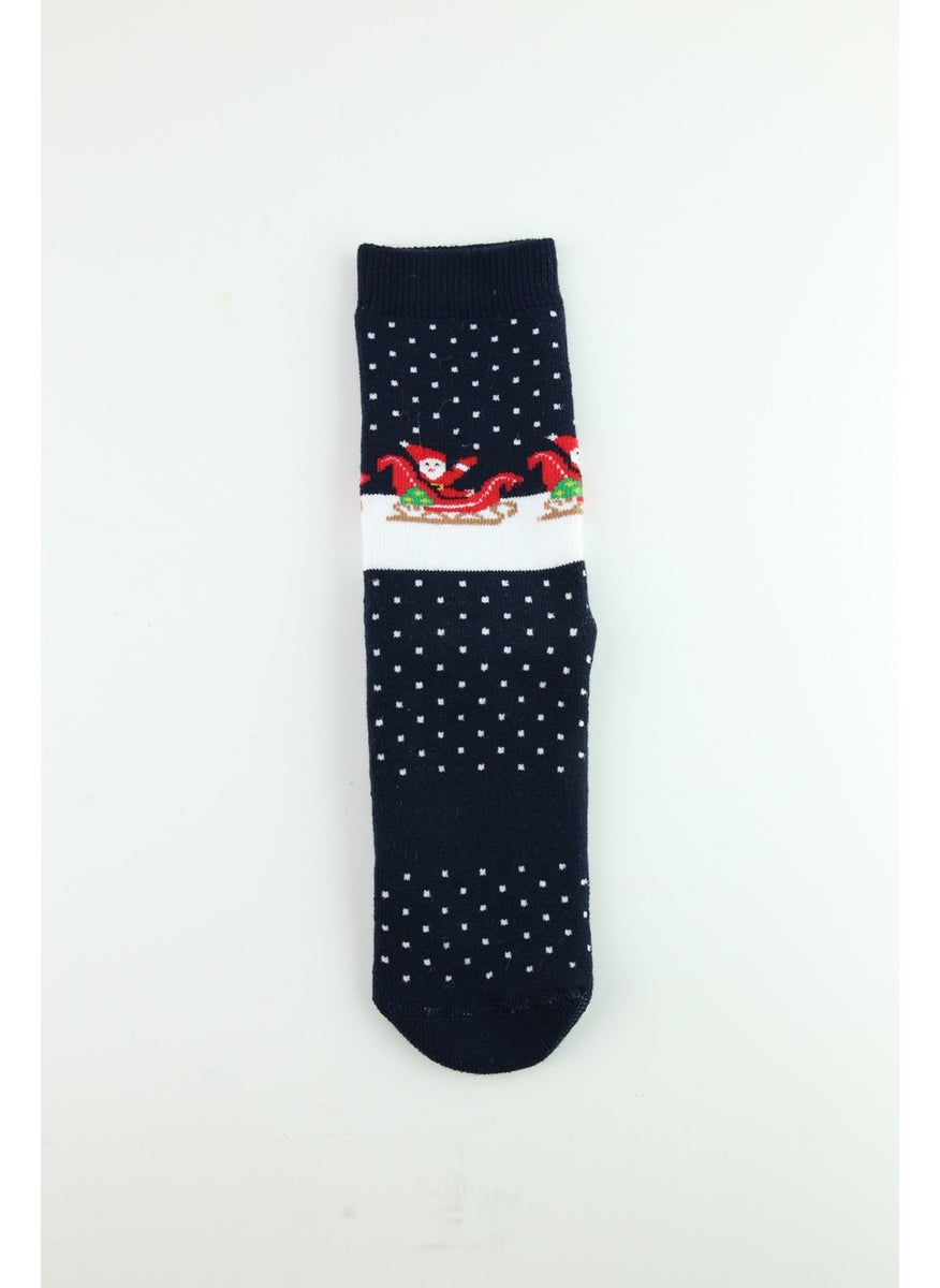 Bross Christmas Red Towel Kids Socks  - Image 5