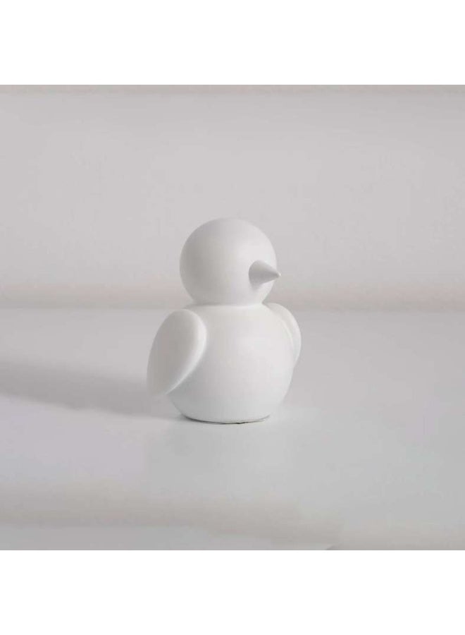 Pan Home Bird Polyresin Decor Figurine - White - Image 3
