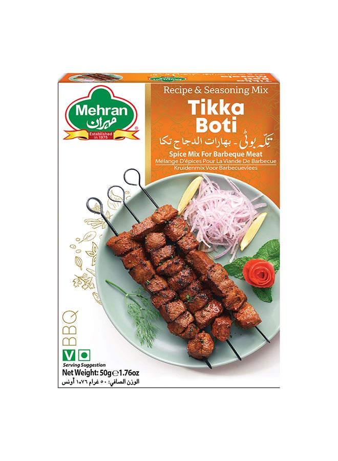 Mehran Tikka Boti Masala Powder 50Gm - Image 1