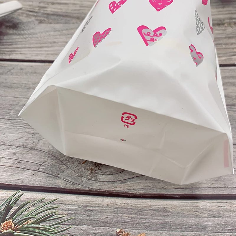 Enjonar 24pcs Treat Bags Party Favor Bags Pink Gift Bag Candy Goodies Bag Gift Wrapping Package for Birthday Wedding Baby Shower Bridal Shower Holiday Party - Image 5