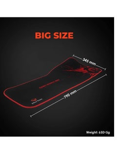 MeeTion P100 Gaming Mouse Pad  ( 79 x 34.5cm x 0.5 cm ) - Waterproof  Mat - Non-Slip Rubber Base - Smooth Surface Frictionless  (MT-P100) | Black - pzsku/ZEA07E19969AE4659D9CCZ/45/_/1724629571/6c2b1645-6a67-444b-b75b-3200acf231c5