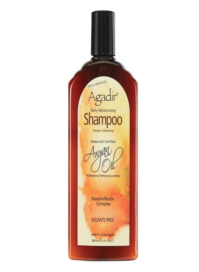 AGADIR Daily Moisturizing Shampoo ( For All Hair Types ) 12.4 oz - Image 1