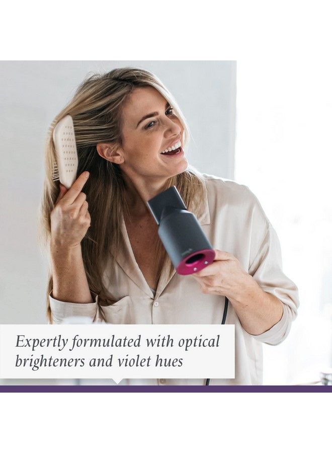 Philip Kingsley Pure Blonde/Silver Brightening Daily Purple Shampoo For Blonde Gray Silver Brassy Colored Highlighted Bleached Hair Toner For Orange Brassiness And Yellow Tones 845 Oz - Image 5