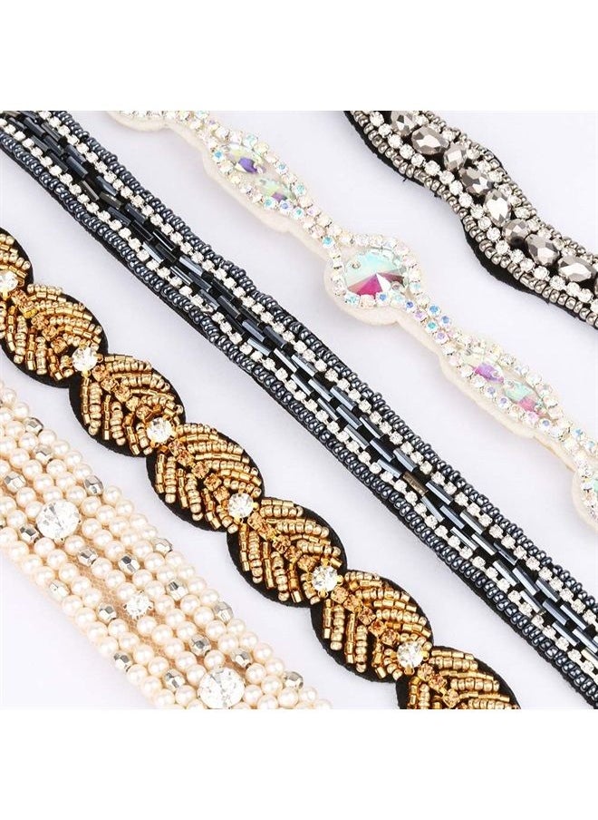 5pcs Rhinestone Beaded Headbands, No Slip Jeweled Head Wraps Women Girls Hair Headbands - pzsku/ZEA0814E1E2E94799D2D0Z/45/_/1683876681/0870344d-4773-44b7-8a2a-d418bf4deaf5