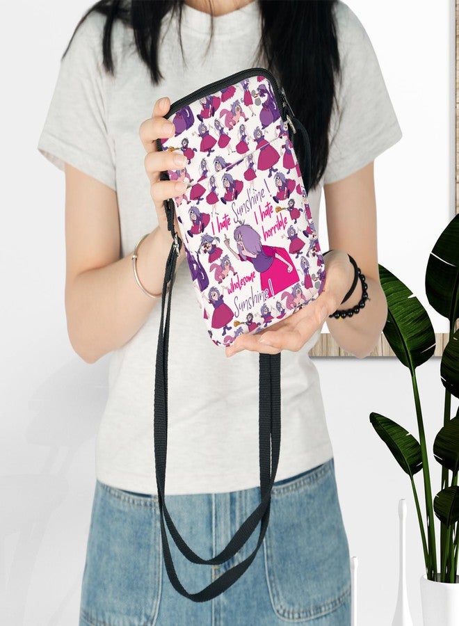 LEVLO Madam Mim Crossbody Bag Sword Stone Merlin Fans Gift King Arthur Shoulder Bag Madam Mim Merch (I Hate Sunshine C Bag) - Image 3