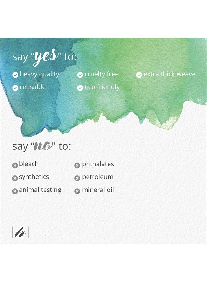 Home Health Wool Flannel - Small Size, 12" x 18" - 100% White Wool, Extra Thick Weave, Unbleached, No Synthetics, For Castor Oil Packs, Reusable - Cruelty-Free, Eco-Friendly - Image 5