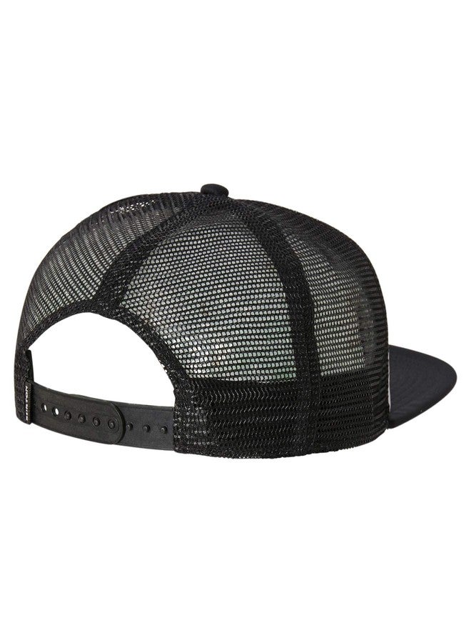 Burton I-80 Snapback Trucker Hat (Stout White Black) - Image 3