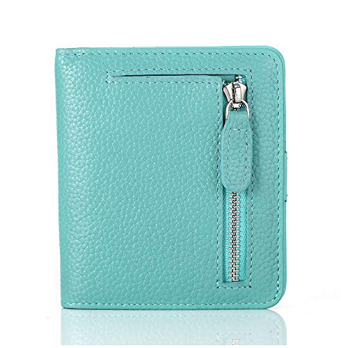 FT FUNTOR FUNTOR Small Wallets for Women, Ladies Small Compact Bifold Pocket RFID Blocking Genuine Leather Wallet for Women - Image 1