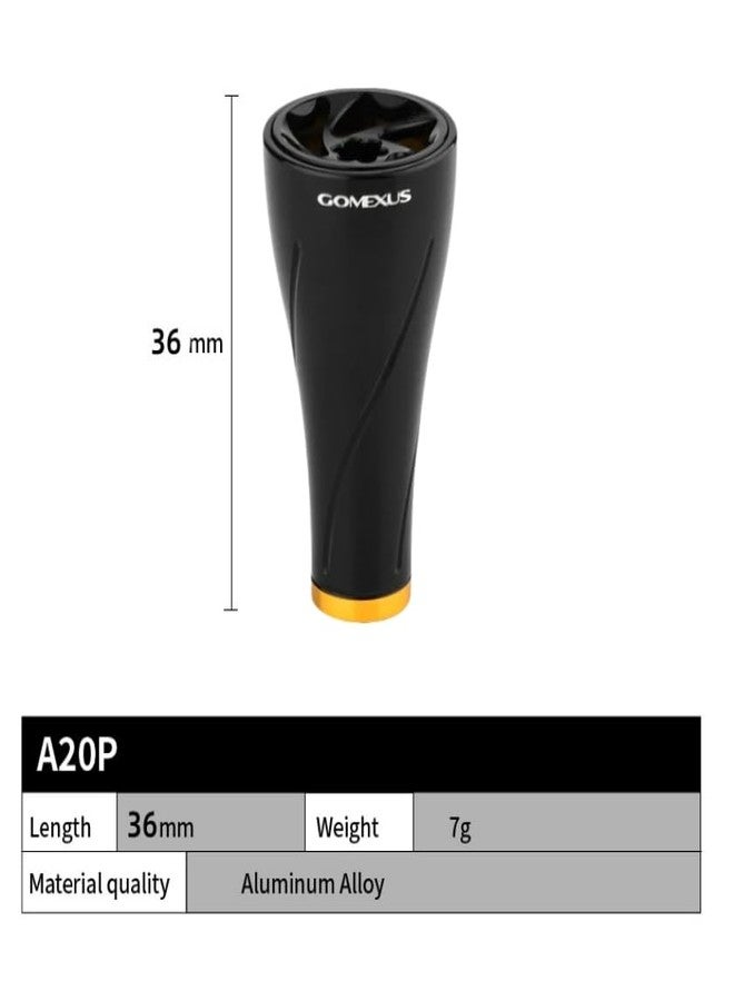 GOMEXUS Knob Compatible for Shimano Daiwa Spinning Reel Baitcasting Reel, Black Red - Image 4