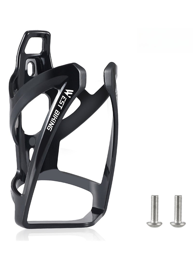 NOVOLAN - NOVOLAN Bicycle Bottle Holder Multi-Color Gradient Road Mountain Bike Bottle Holder Riding Water Cup Holder Bicycle Accessories, Lightweight and Portable, Scratch-Resistant Easy to Install (black) - Image 1