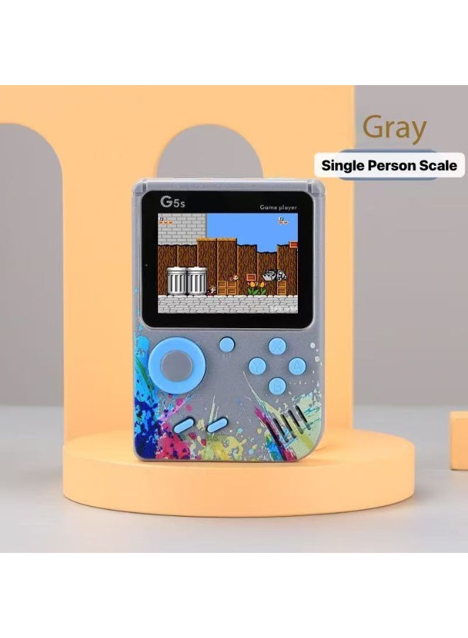TNGames G5 Portable Handheld Game Console, 500-in-1 Classic Retro Nostalgic Game Console, Grey Single-player Version - Image 1