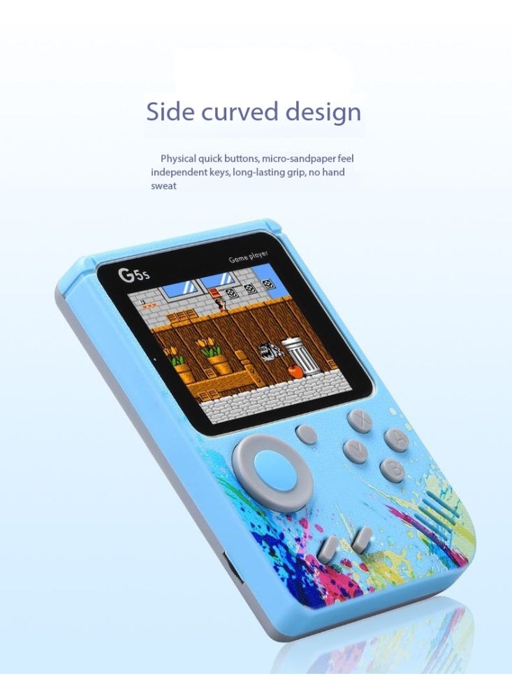 TNGames G5 Portable Handheld Game Console, 500-in-1 Classic Retro Nostalgic Game Console, Grey Single-player Version - Image 2