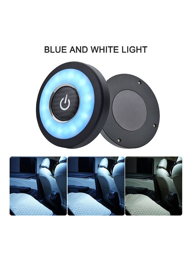 إسكدنيا مصباح قراءة مغناطيسي للسيارة بإضاءة LED ومنفذ USB للشحن - Image 2