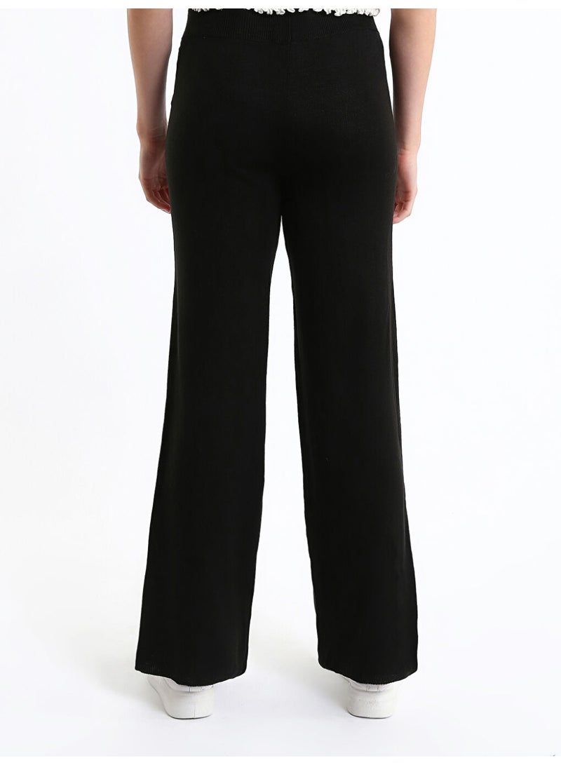 LC WAIKIKI Elasticated Waist Women's Knitwear Trousers - Image 2