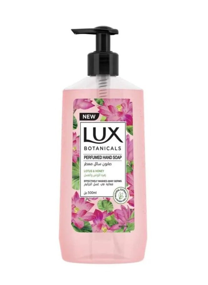 Lux Perfumed Hand Soap Lotus and Honey 500ml  - Image 1