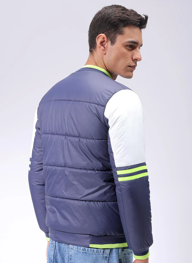 ذا انديان كراج كو Men Slim Fit Mix & Match Puffer Jackets