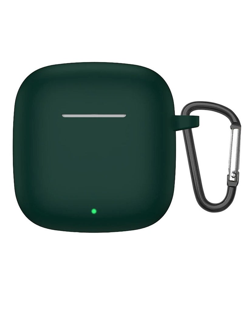 Soft Silicone Cover For Huawei Freebuds SE 2/SE 3 Case With Hook Antifall Protective Sleeve Accessories (Green)
