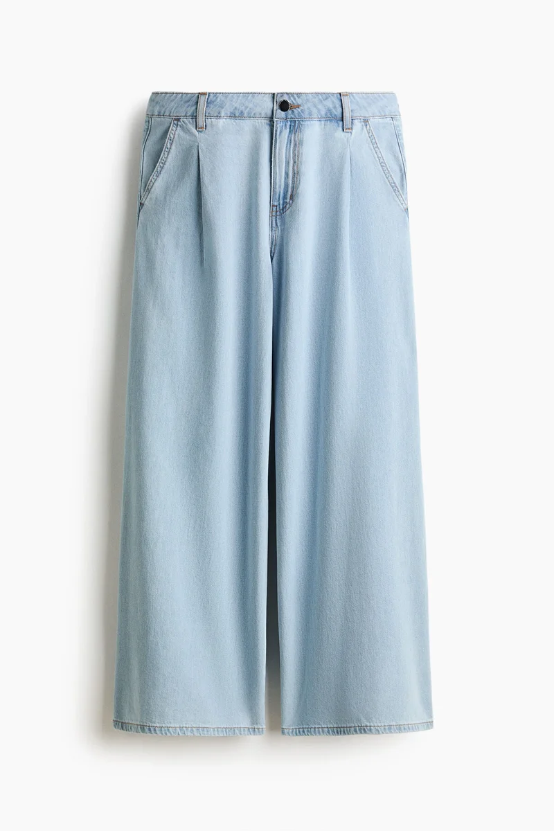 H&M Wide twill trousers