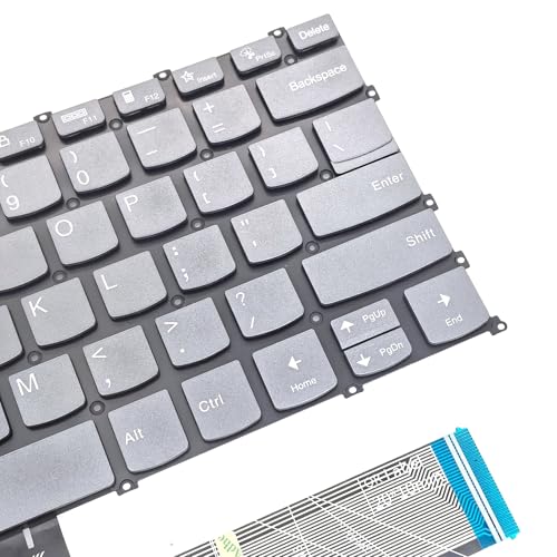 WWGTMC Replacement Backlit Keyboard for Lenovo ideaPad Flex 5-14IAU7 5-14ALC7 5-14IRU8 5-14ABR8 Flex 7-14IAU7 7-14IRU8 ThinkBook 14 G2 G3 ITL ACL are Yoga Slim 7-14ARE05 7-14IIL05 Laptop US Layout - Image 4