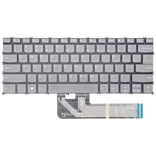 WWGTMC Replacement Backlit Keyboard for Lenovo ideaPad Flex 5-14IAU7 5-14ALC7 5-14IRU8 5-14ABR8 Flex 7-14IAU7 7-14IRU8 ThinkBook 14 G2 G3 ITL ACL are Yoga Slim 7-14ARE05 7-14IIL05 Laptop US Layout - Image 1