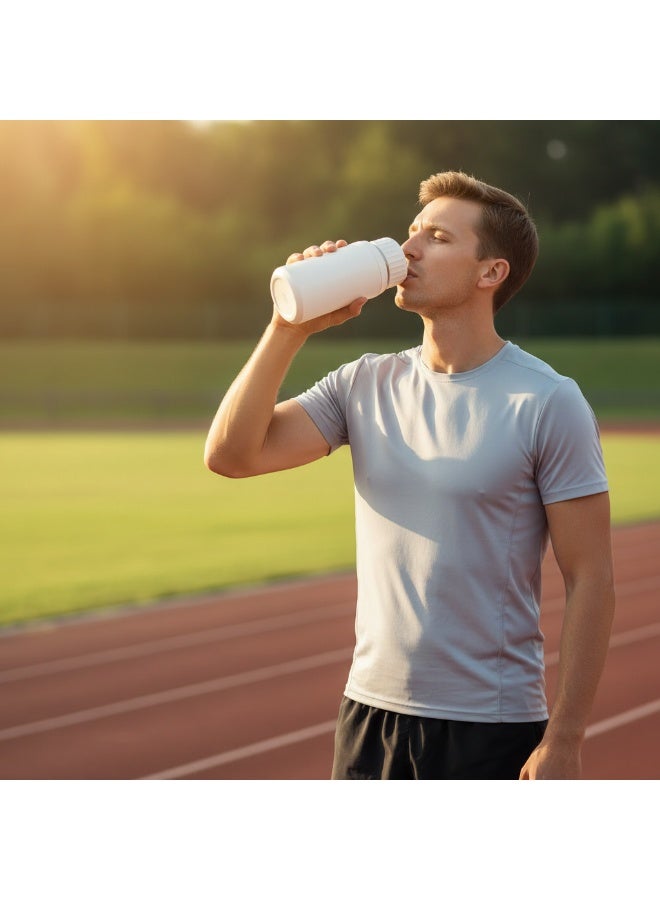 Y&D 28 oz Insulated Water Bottle with Tea Strainer,Maintain Hot or Cold, Leak-Proof, Double Walled Vacuum 316 Stainless Steel Water Bottle for Sports, Travel, Outside, School, Buttercream - Image 4