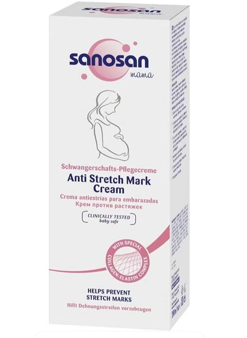 سانوسان كريم سانوسان المضاد لعلامات التمدد (يساعد على منع ظهور علامات التمدد) 200 مل - Image 1