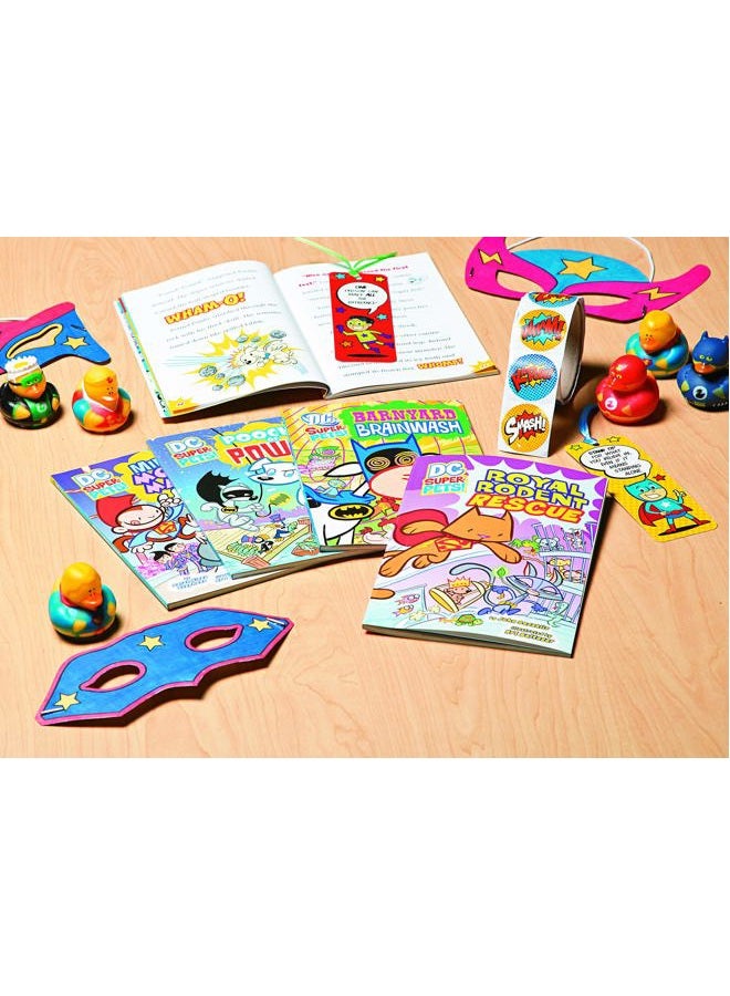 Fun Express Superhero Roll Stickers (100 Stickers) Stationery, Party Favors, Decorations, Arts & Crafts Supplies  - Image 3