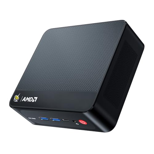 Beelink SER5 PRO Mini PC, AMD Ryzen 5 5625U(6C/12T, up to 4.3GHz), 16GB DDR4 RAM 480GB M.2 2280 NVMe SSD, Mini Computer Support 4K Triple Display/WiFi6/BT5.4/2.5G LAN/Auto Power On - Image 1