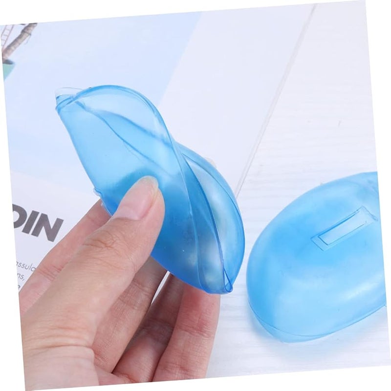 2 Pack 24pcs Silicone Ear Protectors for Hair Dyeing Treatment Reusable Easy Clean - Image 3
