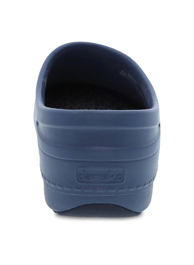 Dansko Women's Kaci Occupational Mule Clog - Lightweight and Slip Resistant Made with Bio-Based EVA for Long-Lasting Wear - Great for Healthcare, Food Service, Landscaping, Blue, 11.5-12 - Image 5