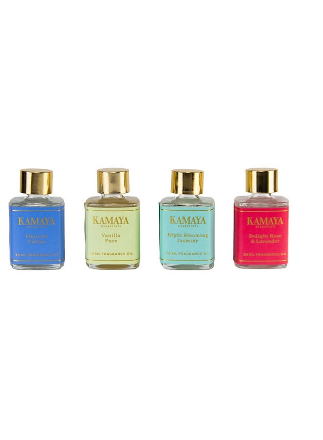 KAMAYA IRIS Collection Delight Rose & Lavender Essential Oil, 30ml | Clear Bottle, Gold Lid - Image 3