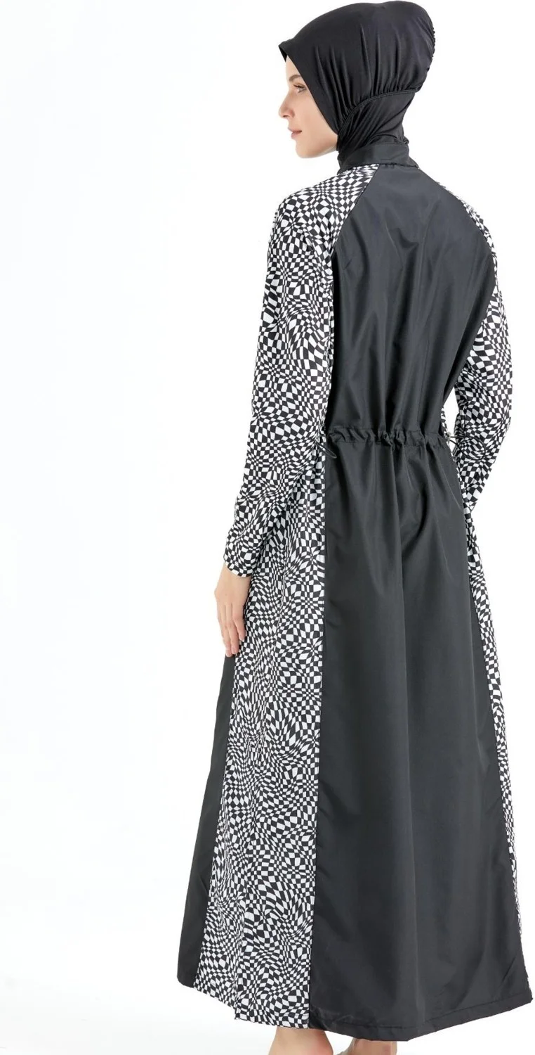 سي اند سيتي Fully Covered 5-Piece Hijab Swimsuit 4152 Black