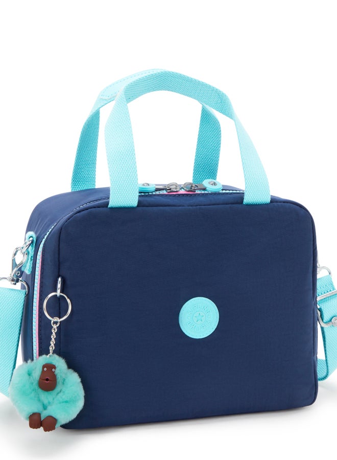 kipling Miyo Resort Navy Large Lunchbag (With Trolley Sleeve) 15381-2Dg - Image 4