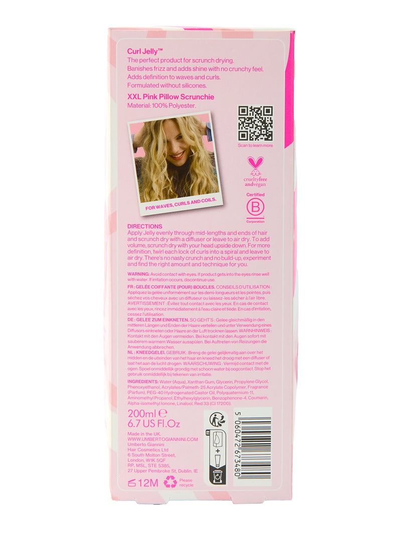 Umberto Giannini Curl Scrunching Duo with Mousse & Gel - Defines Curls, Adds Volume & Fights Frizz for Long-Lasting, Bouncy Styles (Set) - Image 3