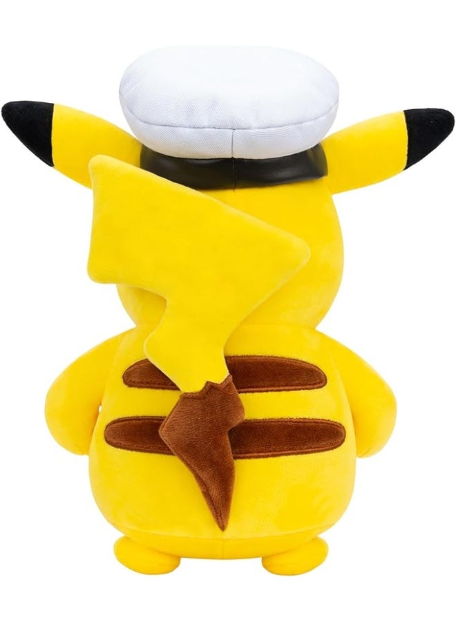 Pokemon Plush Captain Pikachu 8 PKW4295 - Image 2