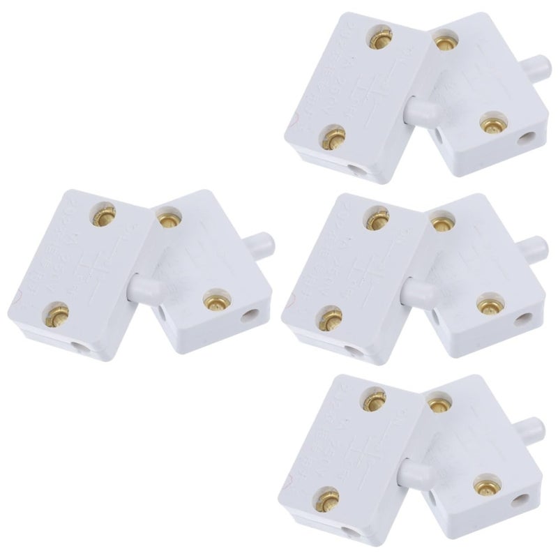 Gadpiparty 8pcs Touch Activated Cabinet Light Automatic Wardrobe for Closet and Pantry Easy Installation Compact Design Energy Efficient Door Control - Image 1