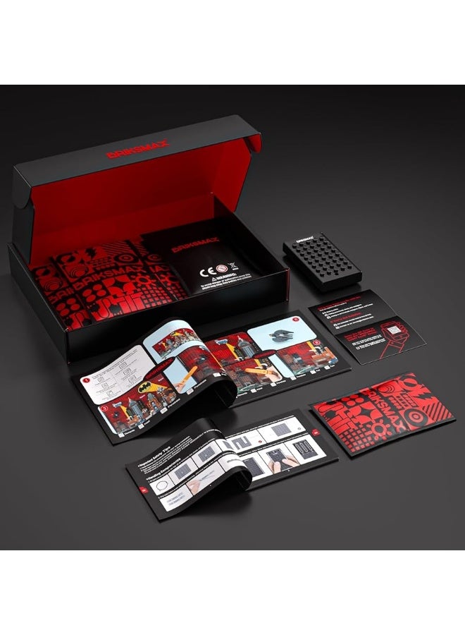 BRIKSMAX طقم إضاءة BRIKSMAX لليغو-76271 سلسلة الرسوم المتحركة مدينة غوثام - متوافق مع مجموعة بناء باتمان من ليغو - لا تشمل مجموعة ليغو - Image 1