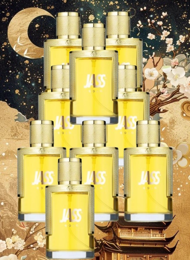 JASS 9 Pieces Jass Gold Perfume 100ML - Image 1