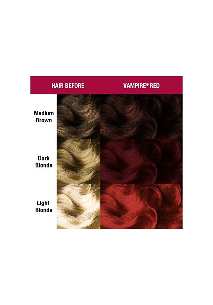 Manic Panic Amplified Semi-Permanent Hair Color, Vampire Red - 4 Oz - Image 3