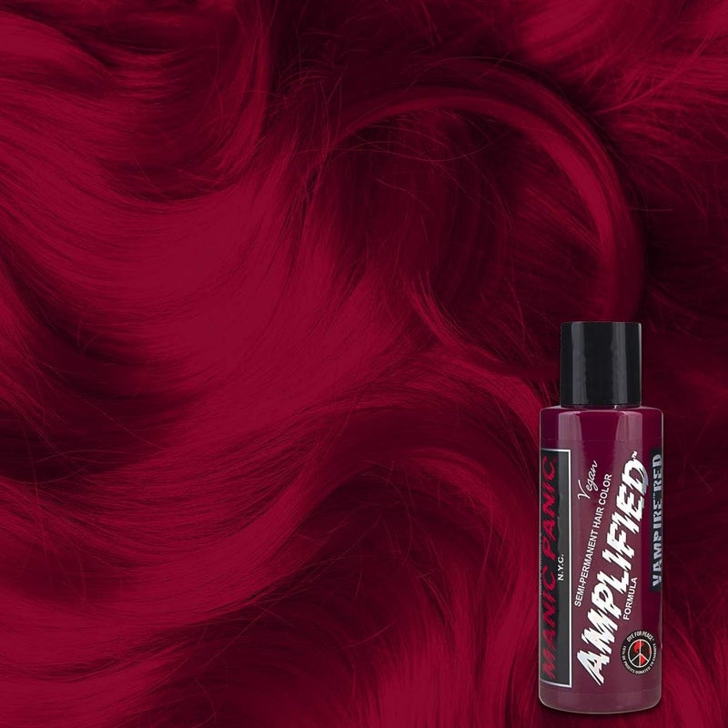 Manic Panic Amplified Semi-Permanent Hair Color, Vampire Red - 4 Oz - Image 2