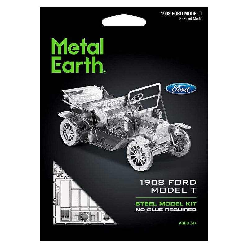 Fascinations Metal Earth 1908 Ford Model T 3D Metal Model Kit - Image 2