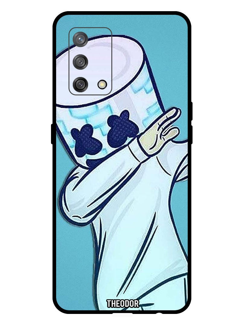 Theodor Protective Case Cover For OPPO F19/A74  Marshmello - Image 1